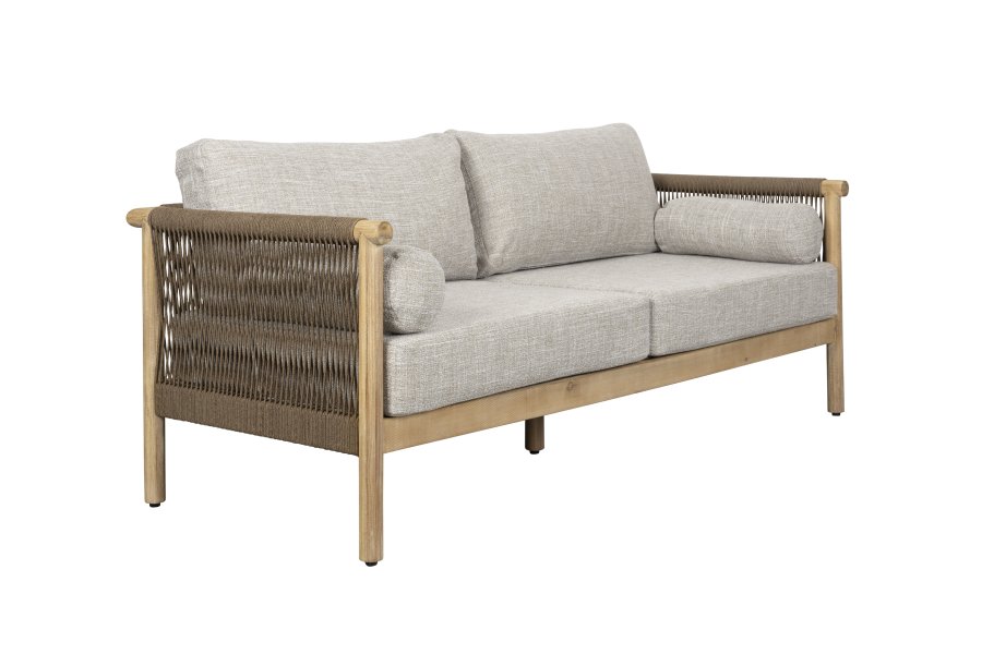 DUTCHBONE Set Utomhus Oasis (Soffa + Soffbord + 2 Loungef�t&ouml;ljer)