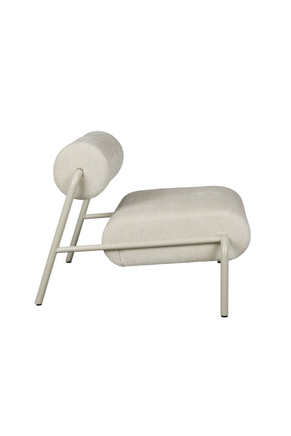 ZUIVER lenestol Lekima off-white