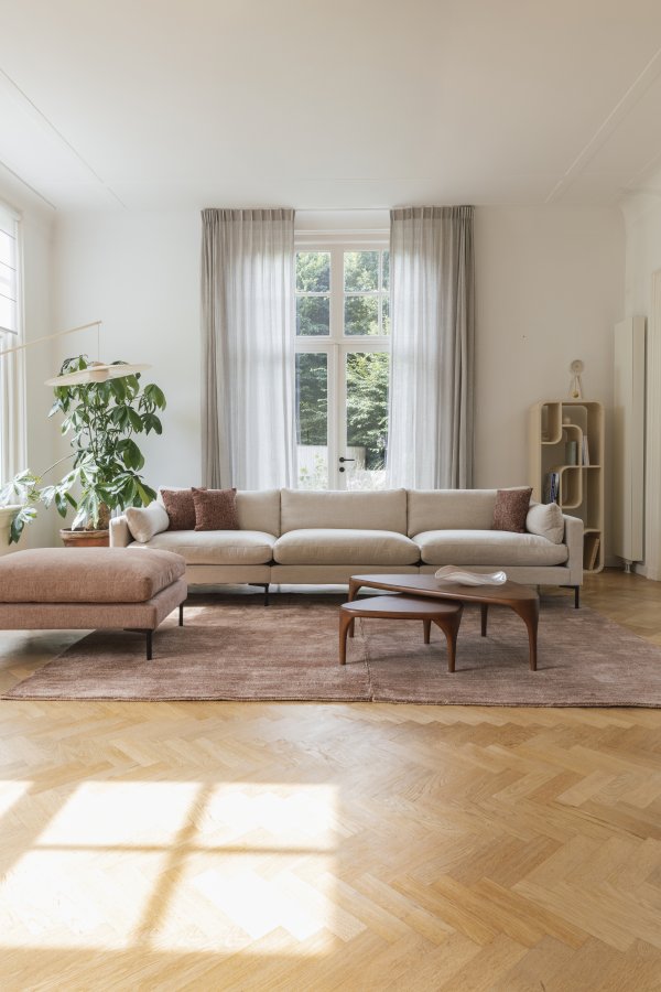 ZUIVER Soffa Summer 4,5-sits kr&auml;m