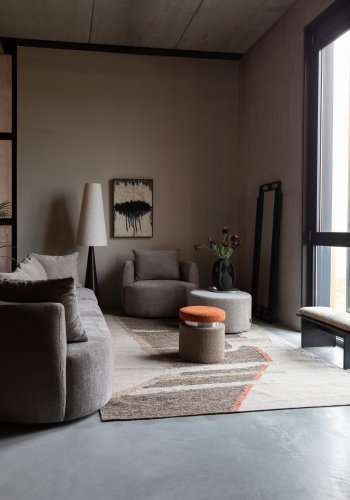 DUTCHBONE Loungeftlj Rocca Cappuccino