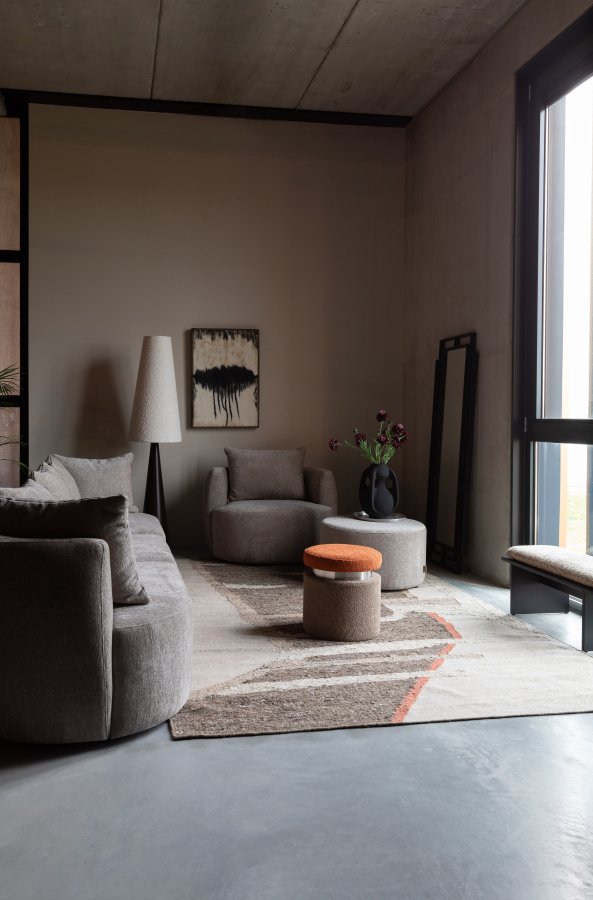 DUTCHBONE Loungeftlj Rocca Cappuccino