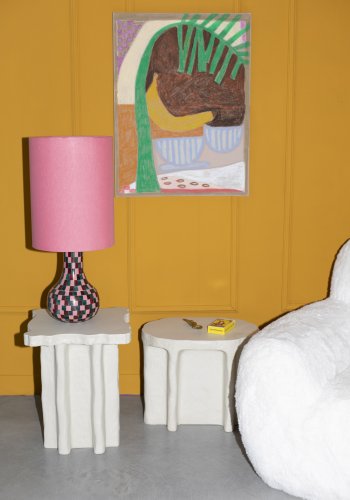 BOLD MONKEY sidebord Born To Be Alive firkantet