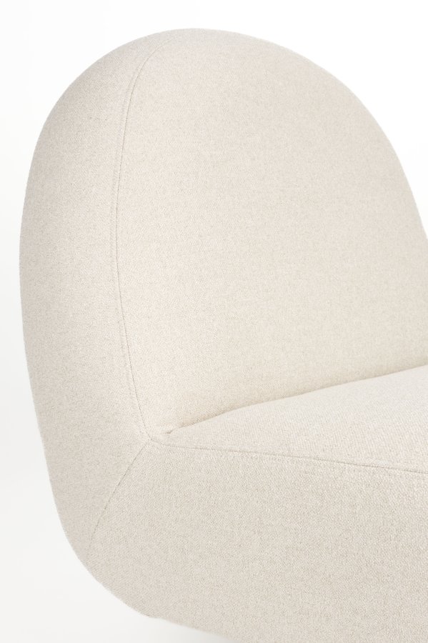 ZUIVER Lounge Chair Eden Latte