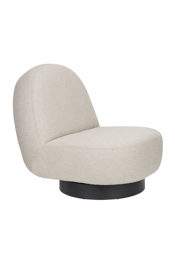 ZUIVER Lounge Chair Eden Cappuccino