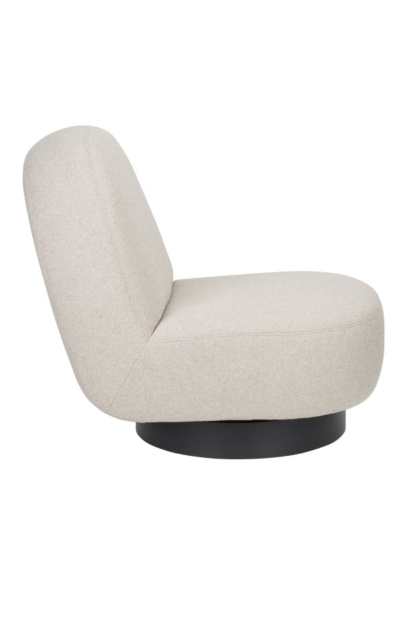ZUIVER Lounge Chair Eden Cappuccino
