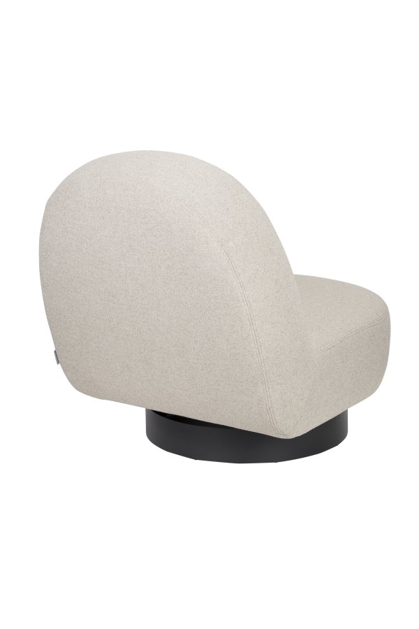 ZUIVER Lounge Chair Eden Cappuccino