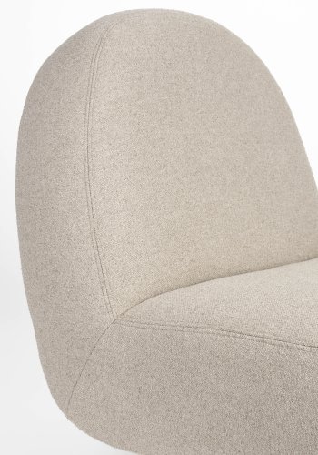 ZUIVER Lounge Chair Eden Cappuccino