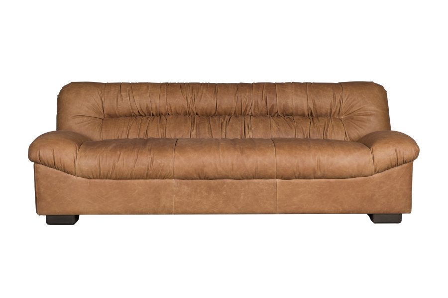 DUTCHBONE Sofa Douglas Wax Leather Cognac