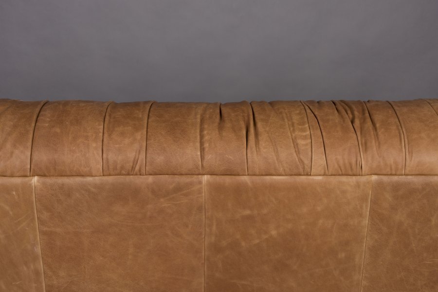 DUTCHBONE Sofa Douglas Wax Leather Cognac