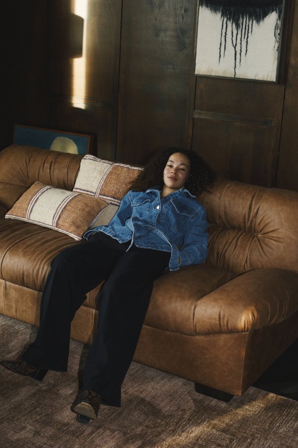 DUTCHBONE Sofa Douglas Wax Leather Cognac