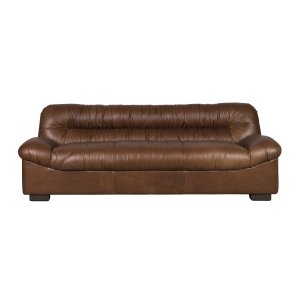 DUTCHBONE Sofa Douglas voks skinnsjokolade