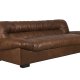 DUTCHBONE Sofa Douglas voks skinnsjokolade