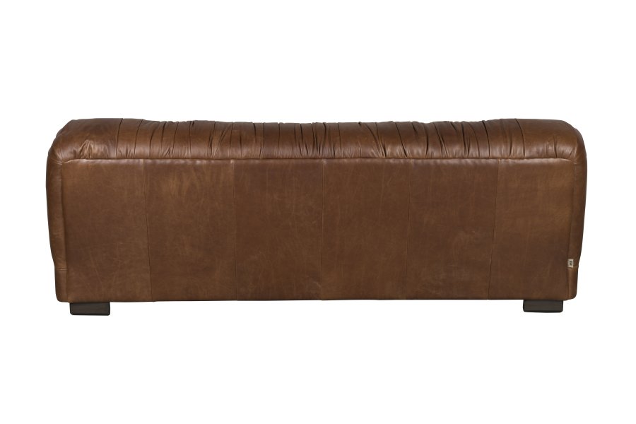 DUTCHBONE Sofa Douglas voks skinnsjokolade