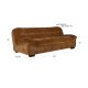 DUTCHBONE sofa Douglas Cognac