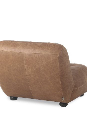 DUTCHBONE Loungestol Wyatt voksskinn Cognac
