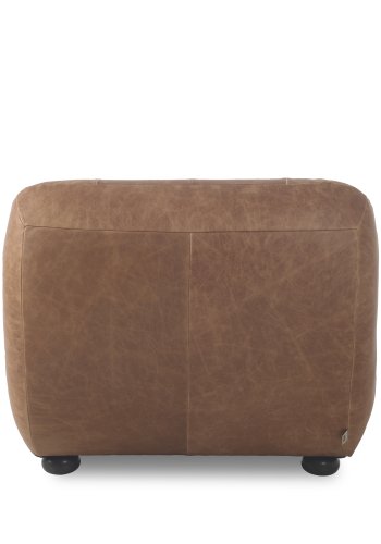 DUTCHBONE Loungestol Wyatt voksskinn Cognac