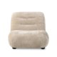 DUTCHBONE Lounge Chair Wyatt Velours Beige