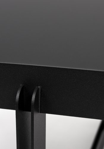 ZUIVER Salongbord i midten Ovalt svart