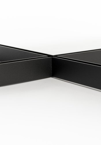 ZUIVER Salongbord i midten Ovalt svart