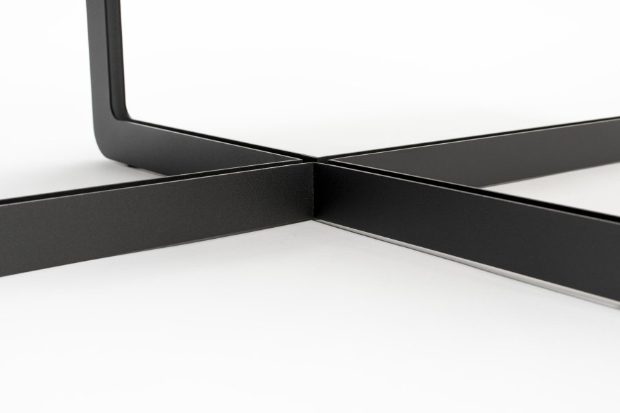 ZUIVER Salongbord i midten Ovalt svart