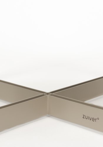 ZUIVER Sofabord Senter Rund Beige