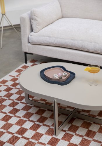 ZUIVER Sofabord Senter Rund Beige