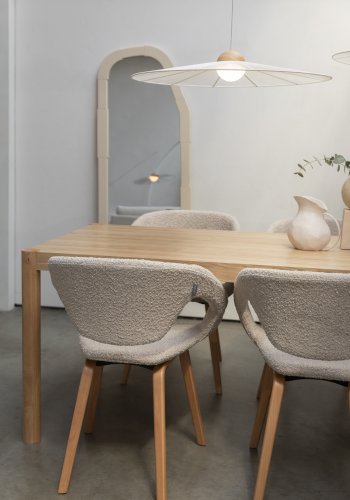 ZUIVER Bordlper 220x90 Nature