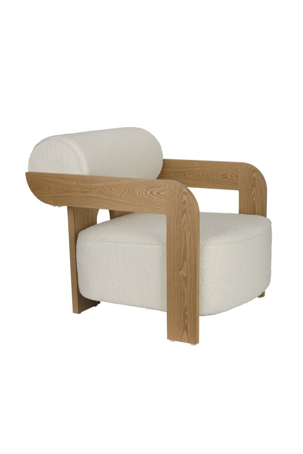 ZUIVER Lounge Chair Oolong Beige