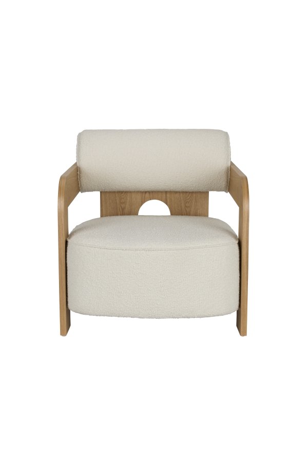ZUIVER Lounge Chair Oolong Beige