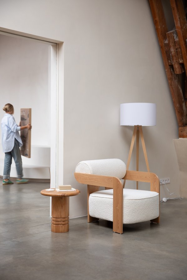 ZUIVER Lounge Chair Oolong Beige