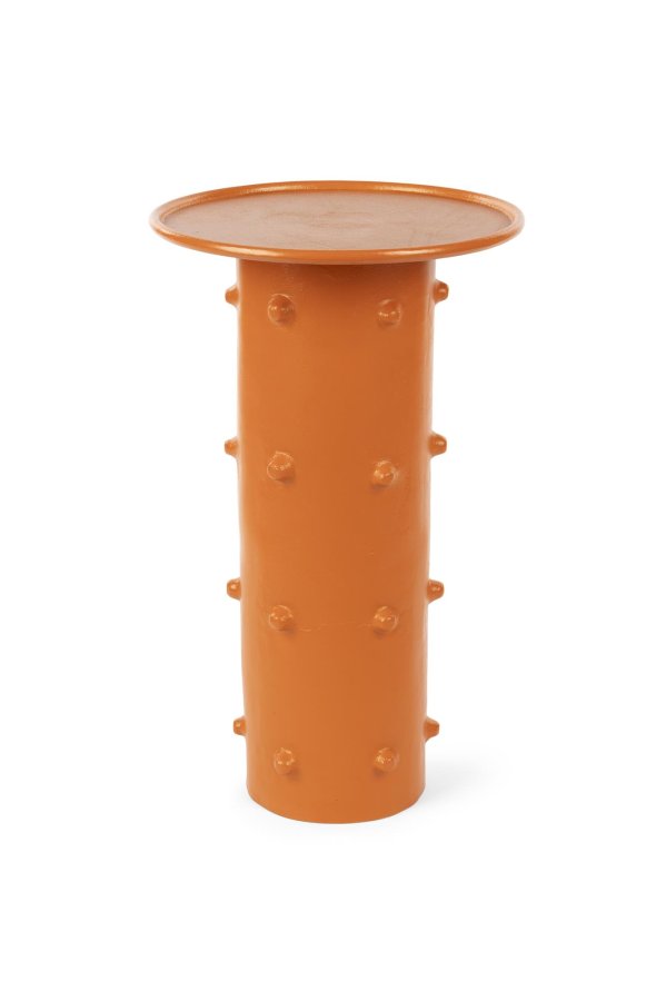 BOLD MONKEY Pinch Me sidebord, rund - orange aluminium (�33)