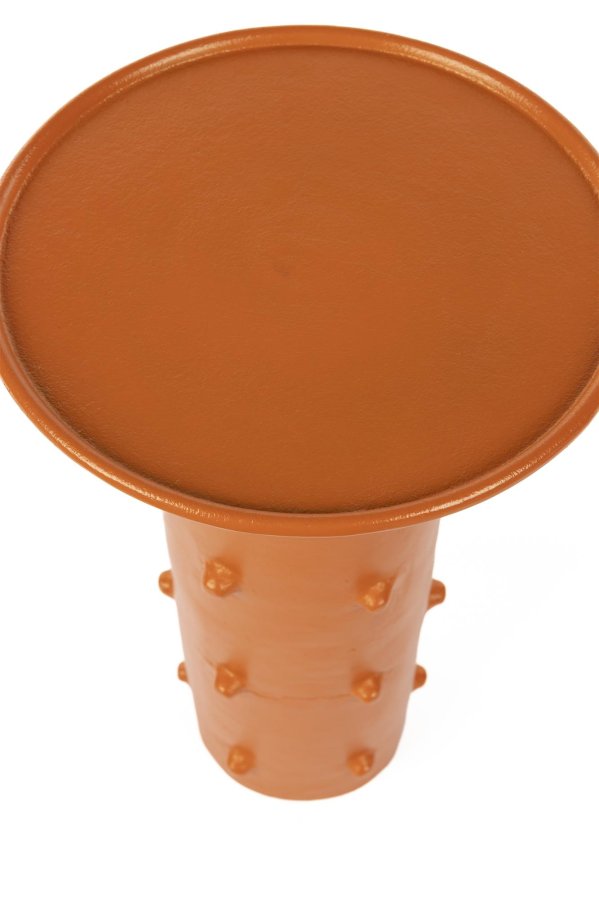 BOLD MONKEY Pinch Me sidebord, rund - orange aluminium (�33)