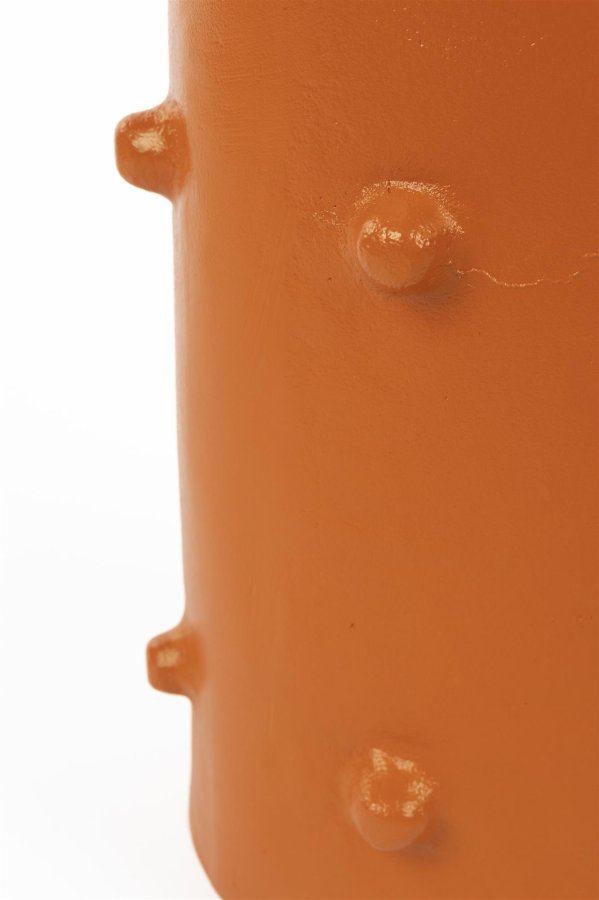BOLD MONKEY Pinch Me sidebord, rund - orange aluminium (�33)