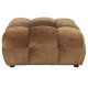 DUTCHBONE Hocker Hackman Velours Cognac