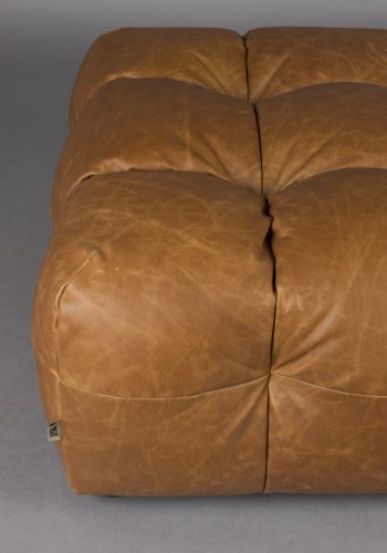 DUTCHBONE Hackman Pall L&auml;der Cognac