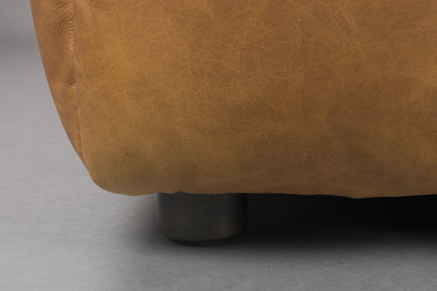 DUTCHBONE Hackman Pall L&auml;der Cognac