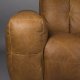 DUTCHBONE Soffa Hackman 4,5-sits L&auml;der Cognac