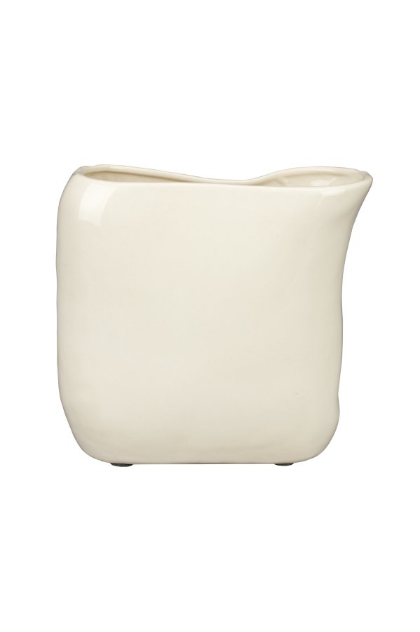 Dutchbone vase Edna S beige