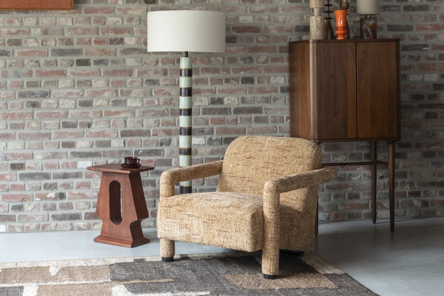 DUTCHBONE Loungef�t�lj Kent Ochre
