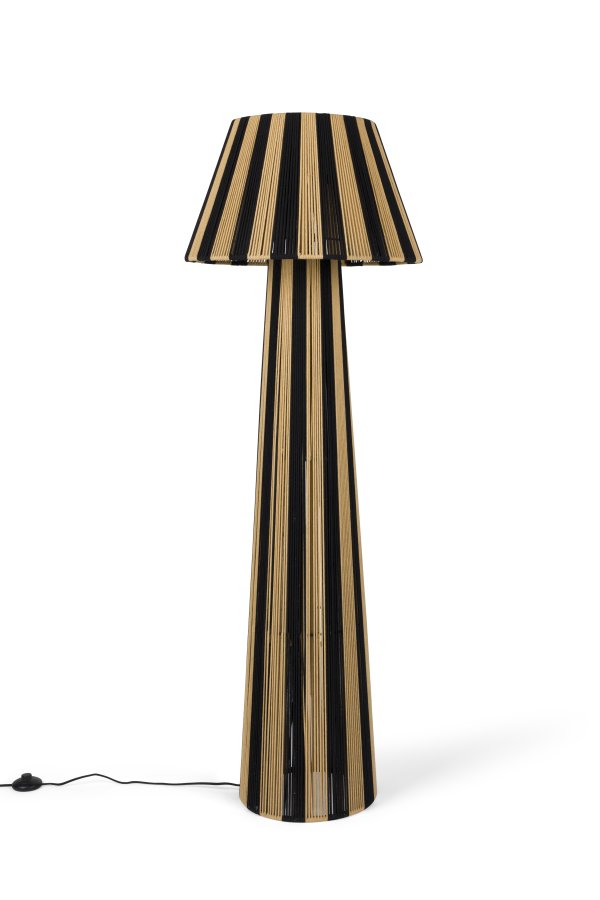 BOLD MONKEY gulvlampe gir den et streifm�nster