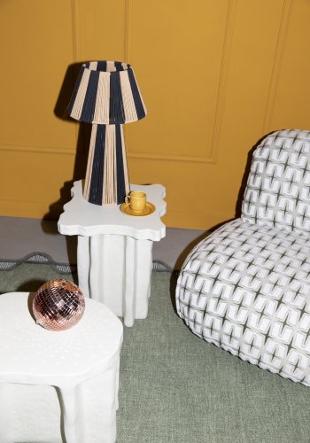 BOLD MONKEY Bordslampa Randig design