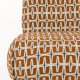 BOLD MONKEY Loungef�t�lj Ritz Beige Br�nd Orange
