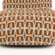 BOLD MONKEY Loungef�t�lj Ritz Beige Br�nd Orange