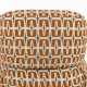 BOLD MONKEY Loungef�t�lj Ritz Beige Br�nd Orange