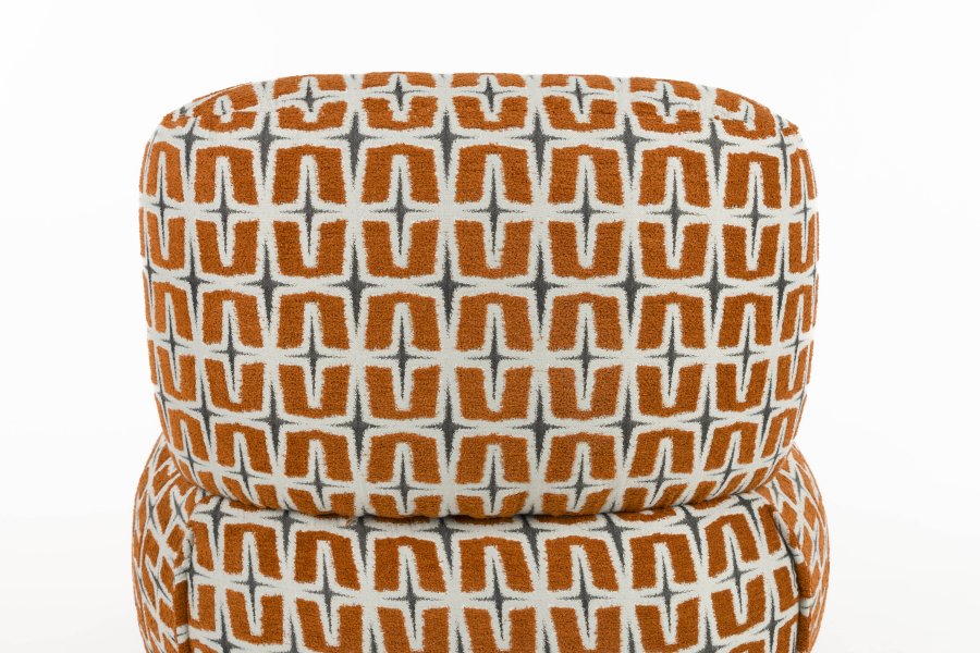 BOLD MONKEY Loungef�t�lj Ritz Beige Br�nd Orange