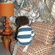 BOLD MONKEY Loungef�t�lj Ritz Beige Br�nd Orange