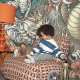 BOLD MONKEY Loungef�t�lj Ritz Beige Br�nd Orange