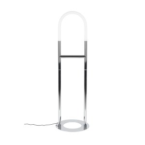 ZUIVER Golvlampa B�g Krom