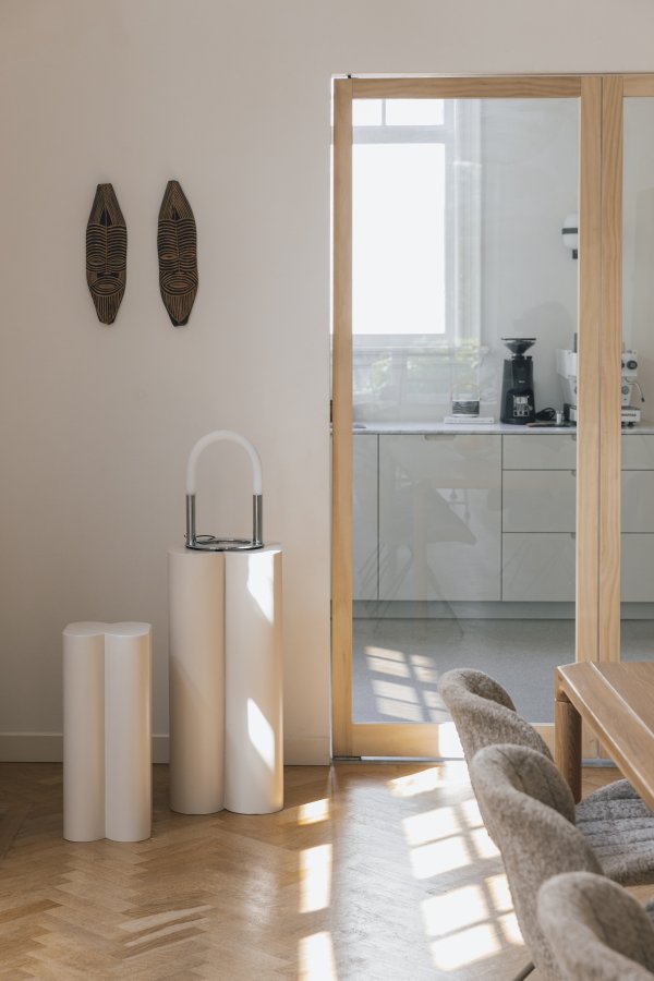 ZUIVER Bordlampa Arc Krom