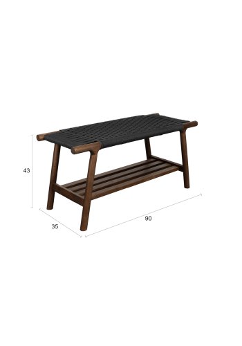 DUTCHBONE b&auml;nk Kintaro valn&ouml;t